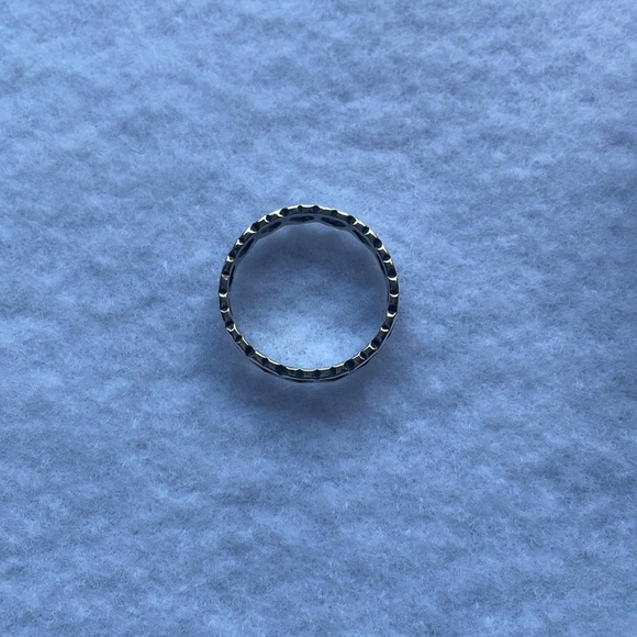 James Avery Tiny Hearts Silver Ring - Picture 3 of 4